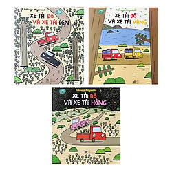 Combo 3 Quyển Ehon Xe Tải Đỏ