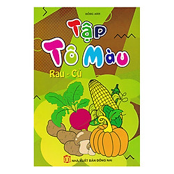 Tập Tô Màu Rau – Củ