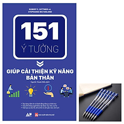 151 Ý Tưởng Giúp Cải Thiện Kỹ Năng Bản Thân tặng bút bi