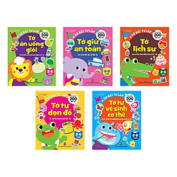 Combo 5 Quyển Tớ Rất Tự Lập – Sách Bóc Dán