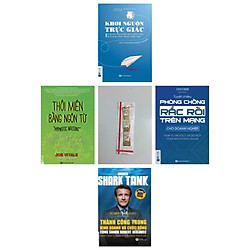 Combo Sát thủ kinh doanh thời @ :Thôi miên bằng ngôn từ + Khơi nguồn trực giác + Tuyệt ch