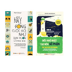 Combo Sách Kỹ Năng Sống: Hãy Sống Cuộc Đời Như Bạn Muốn + Điều Nhỏ Nhặt Tạo Nên Số Phận</