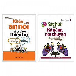Combo Sách Bí Quyết Kỹ Năng Giao Tiếp Số 1: Khéo Ăn Nói Sẽ Có Được Thiên Hạ + Sức Hút Của