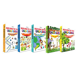 Combo Tủ sách kỹ năng cho bé – Trọn bộ Bách khoa tri thức học sinh (5 cuốn)