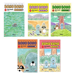 Combo  Truyện tranh thiếu nhi dễ thương và gần gũi:  Bono bono và các bạn (trọn bộ 5 cuốn