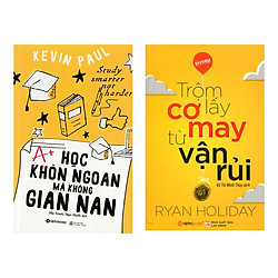 Combo Kỹ Năng Học Tập: Học Khôn Ngoan Mà Không Gian Nan + Trộm Lấy Cơ May Từ Vận Rủi </sp