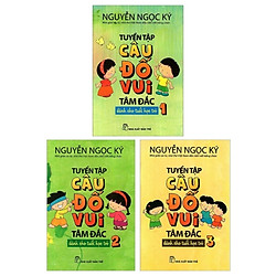 Combo Tuyển Tập Câu Đố Vui Tâm Đắc Dành Cho Tuổi Học Trò: Tập 1 + 2 + 3 (Bộ 3 Tập)