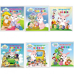 Combo Tủ Sách Vui Học Cùng Thỏ Con: Thỏ Con Nhận Biết Động Vật + Thỏ Con Nhận Biết Trái C