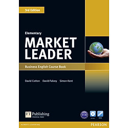 Market Leader 3Rd Edition Elementary Course Book And Dvd-Rom Pack
