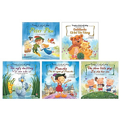 Combo Truyện Cổ Tích Nổi Tiếng Song Ngữ Việt – Anh (Tái Bản 2019) (Bộ 5 Cuốn)