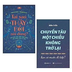 Combo 2 Cuốn Sách Kỹ Năng Làm Thay Đổi Con Người Bạn: Tại Sao Thầy Bói Nói Đúng + Chuyến