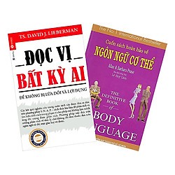 Combo Đọc Vị Bất Kỳ Ai + Cuốn Sách Hoàn Hảo Về Ngôn Ngữ Cơ Thể (2 cuốn)