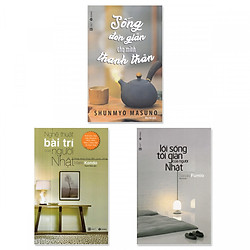 Combo 3 cuốn: Sống Đơn Giản Cho Mình Thanh Thản + Lối Sống Tối Giản Của Người Nhật + Nghệ