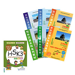 Combo Giáo Trình Hán Ngữ 6 Cuốn Phiên Bản Mới Tặng Bộ Đề Luyện Thị HSK3 và Bookmark Ngôn