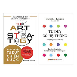 Combo Tư Duy – Kỹ Năng Làm Việc : Nghệ Thuật Tư Duy Chiến Lược + Tư Duy Có Hệ Thống</span