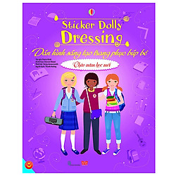 Dán Hình Sáng Tạo Trang Phục Búp Bê – Chào Năm Học Mới (Tái Bản)