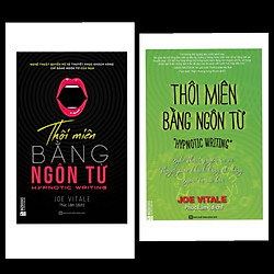 Bộ sách 2 quyển Thôi miên bằng ngôn từ bìa đen và bìa xanh( tặng kèm bút bi )