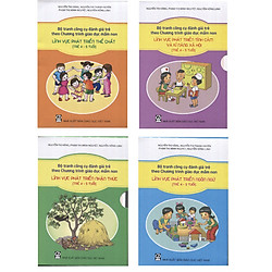 Bộ tranh công cụ đánh giá trẻ theo Chương trình giáo dục mầm non (trẻ 4-5 tuổi)