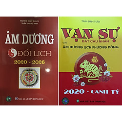 Combo 2 cuốn: Âm dương đối lịch + Vạn sự bất cầu nhân qua âm dương lịch phương đông</span