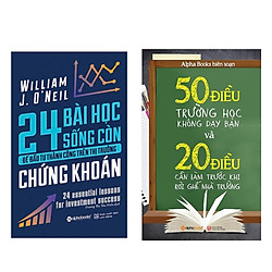 Combo Sách Kĩ Năng Sống: 50 Điều Trường Học Không Dạy Bạn Và 20 Điều Cần Làm Trước Khi R