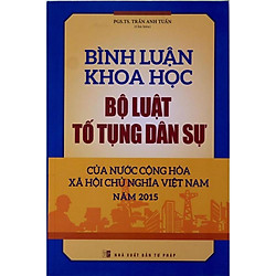 Bình luận khoa học bộ luật tố tụng Dân sự 2015