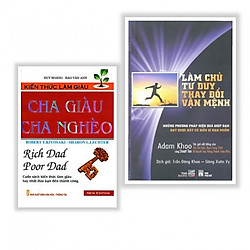 Combo sách kinh tế hay cho bất kỳ doanh nhân nào : Cha giàu cha nghèo – Rich Dad Poor Dad