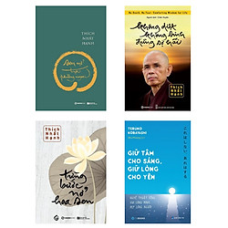 Bộ: Sen Nở Trời Phương Ngoại + Không Diệt Không Sinh Đừng Sợ Hãi + Từng Bước Nở Hoa Sen +