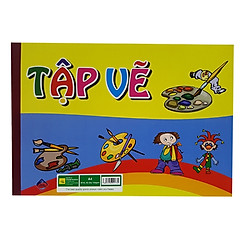 Bộ 2 Tập Vẽ A4 (Dán Gáy) 29.7 x 21 cm – Mẫu 4