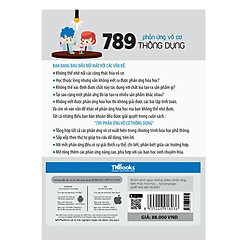 789 Phản Ứng Vô Cơ Thông Dụng(Tặng kèm Booksmark)