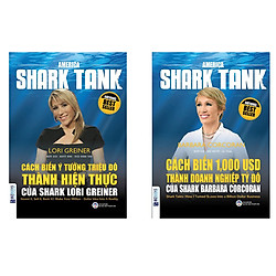 Combo sách Cách Biến 1.000 USD Thành Doanh Nghiệp Tỷ Đô Của Shark Barbara Corcoran và Các