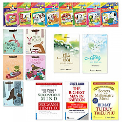 Combo sách Tết cho gia đình: Sức Mạnh Tiềm Thức, Người Giàu Có Nhất Thành Babylon, Bí Mật Tư Duy Triệu Phú, Thả Trôi Phiền Muộn, Sống Đời Bình An, Bộ Mi Nô Học Lễ Giáo (8 cuốn), Bộ Chuyện Ở Rừng Vi Vu (5 cuốn)