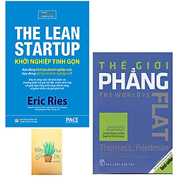 Combo Khởi Nghiệp Tinh Gọn và Thế Giới Phẳng (Kèm Sổ Tay)