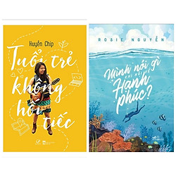 Combo 2 cuốn sách kĩ năng sống hay nhất : Mình Nói Gì Khi Nói Về Hạnh Phúc? + Tuổi Trẻ Kh
