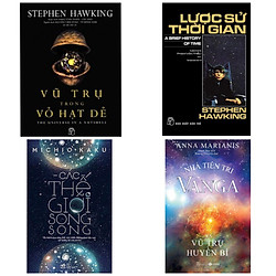 Combo Tri Thức Về Vũ Trụ :  Nhà Tiên Tri Vanga – Vũ Trụ Huyền Bí +  Lược Sử Thời Gian  +