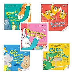 Bộ Ehon về các loài động vật đáng yêu: Thỏ Có Thể Làm Được Thôi – Ba Chú Chim Kêu Cúc Cu