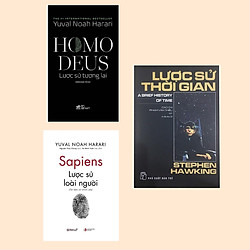 Combo 3 Cuốn Lược Sử Hay Nhất Mọi Thời Đại: Sapiens: Lược Sử Loài Người (Tái Bản Có Chỉnh