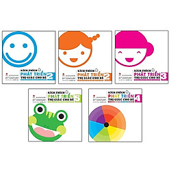 Combo Kích Thích Phát Triển Thị Giác Cho Bé (Bộ 5 Cuốn)