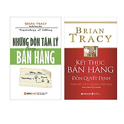 Bộ Sách Kỹ Năng Bán Hàng – Những Đòn Tâm Lý Trong Bán Hàng và Kết Thúc Bán Hàng Đòn Quyết Định (Xuất Bản 2018)