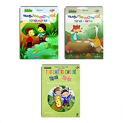 Combo 3 Cuốn: Truyện Và Thơ Chữ To Cho Bé Tập Nói Và Tập Đọc (Theo PP Giáo Dục Sớm)