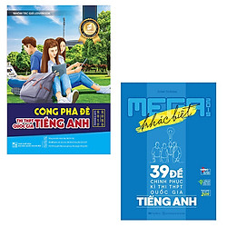 Combo Công Phá Đề Thi Môn Anh + Mega Luyện Đề Anh 2019