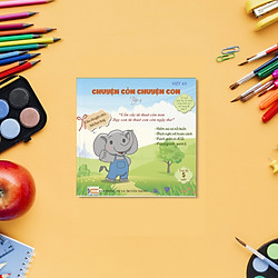 Sách Thiếu Nhi – Truyện Tranh Chuyển cỏn chuyện con – tập 4 (Voi Con Gây Chuyện)