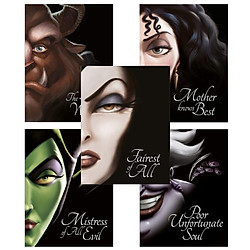 Combo Villain Tales: Little Mermaid – Snow White – Sleeping Beauty – Tangled – Beauty And