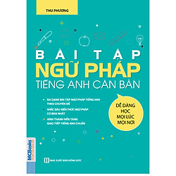 Sách Bài tập ngữ pháp tiếng Anh căn bản