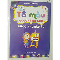 Bé Tô Màu  Quốc Kỳ Thế Giới (Quốc Kỳ Châu Âu 6)