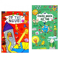 Combo 2 quyển Bách khoa thư Larousse : Cơ thể người + Thiên nhiên kỳ thú