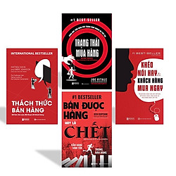 Combo 4 cuốn sách kỹ năng bán hàng tuyệt đỉnh dân sale nhất định phải đọc KZ : Trạng thái
