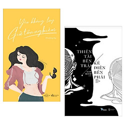 Combo Sách Bán Chạy Của Tháng: Yêu Không Lụy, Giữ Tôn Nghiêm + Thiên Tài Bên Trái, Kẻ Điê