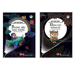 Sách Chiếu Bóng – Rạp Chiếu Phim Trong Sách – Động Vật Hoang Dã + Phương Tiện Giao Thông<