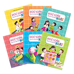 Combo Học Toán Qua Trò Chơi Kiểu Nhật (Trọn Bộ 6 Cuốn)