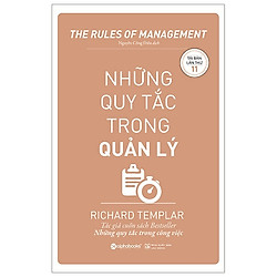 Những Quy Tắc Trong Quản Lý (Tái Bản 2019 – Lần 2)